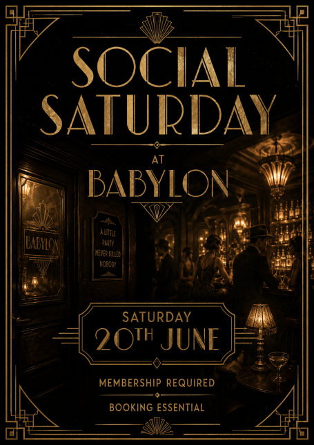 Social Saturday - Saturday 20th June