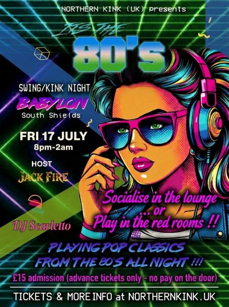 80s Night - Friday 17th July